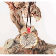 Aranyforrás medál turmalinnal