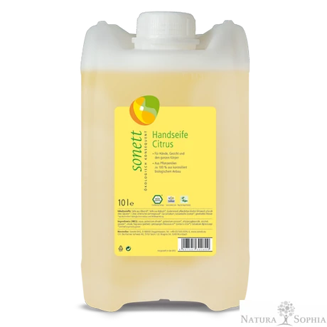 Sonett Folyékony szappan - citrom 10 liter
