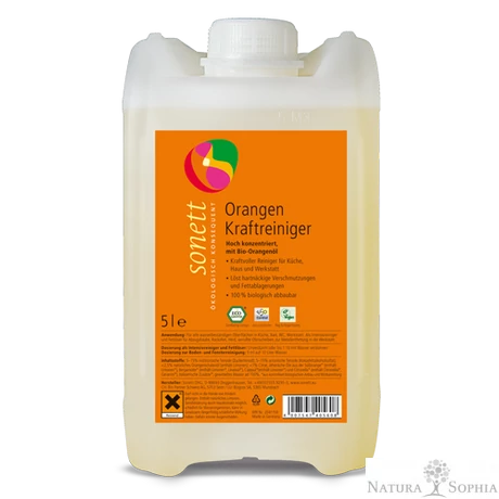 Sonett Zsíroldó tisztítószer - narancsolajos 5 liter