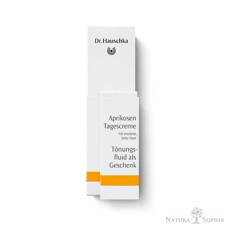 Dr. Hauschka Harmónia duó - Sárgabarack nappali krém + színező koncentrátum